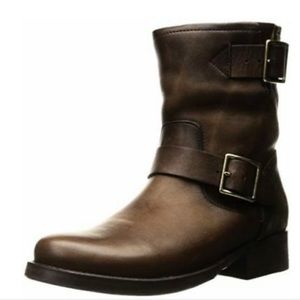 Frye Vicky Engineer Leather Boots
